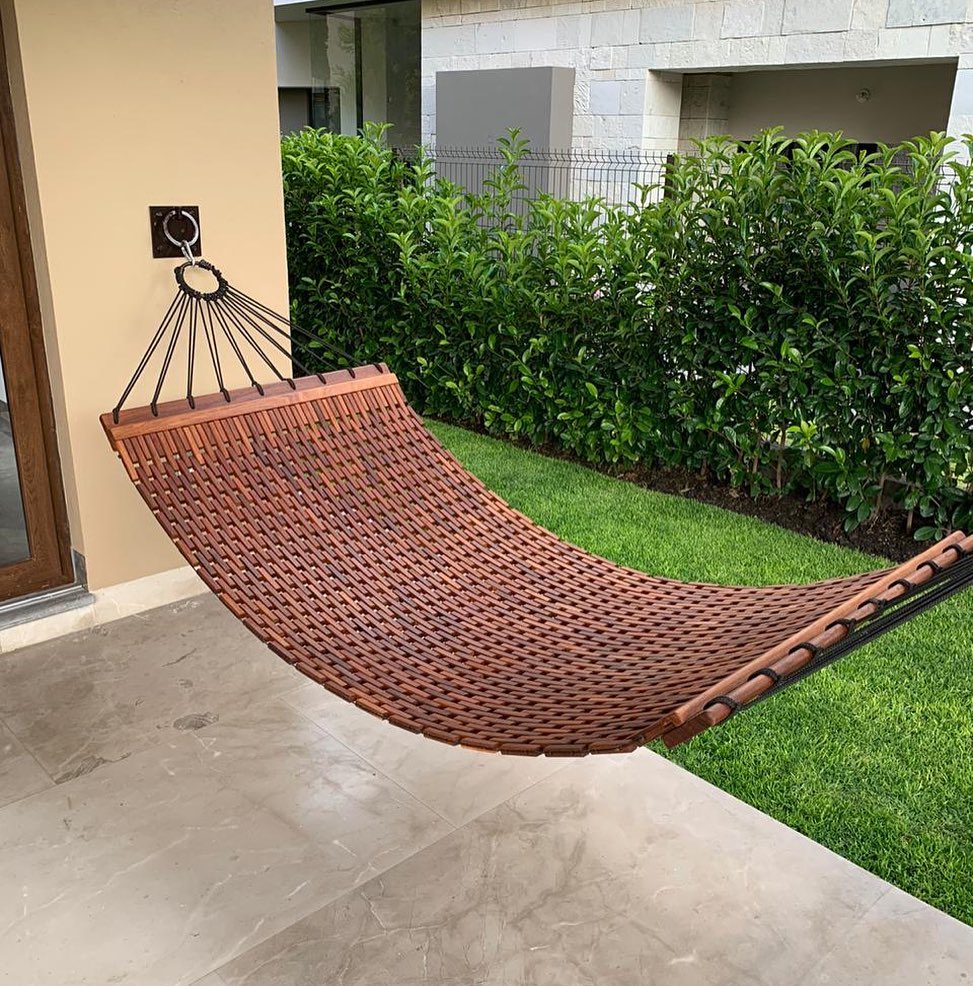 Hamaca de madera tzalam