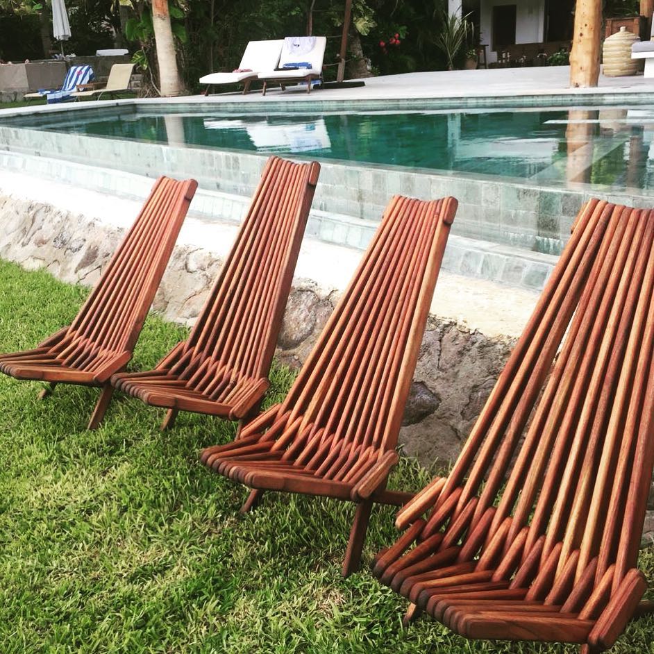 Silla de madera tzalam