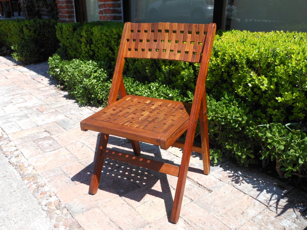 Silla de madera tzalam