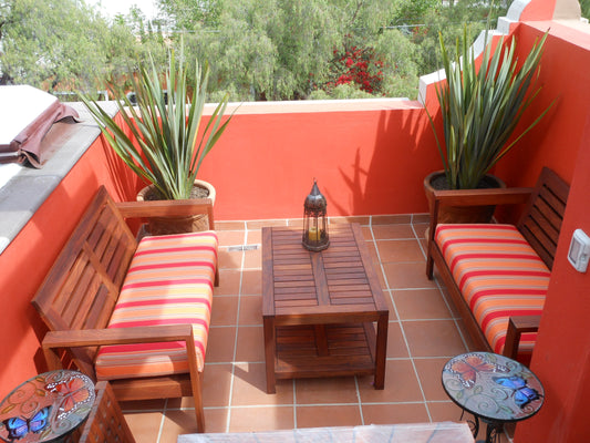 Sillones de exterior de madera tzalam