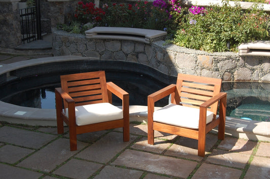 Sillones de madera tzalam